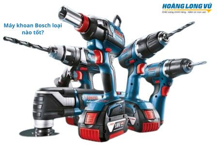 Máy khoan Bosch loại nào TỐT theo từng nhu cầu công việc