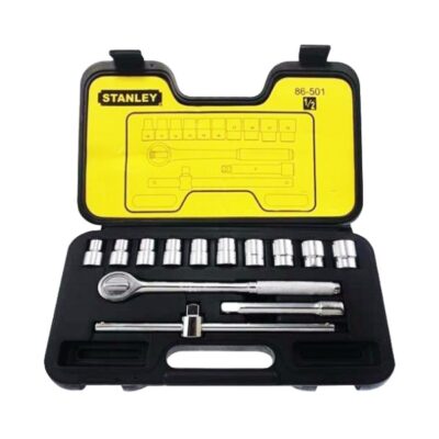 Bộ đầu tuýp 14 chi tiết 1/2 inch Stanley 86-501 (hệ mét)