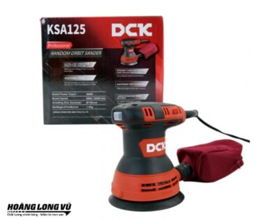 Máy chà nhám tròn 125mm-300W DCK KSA125