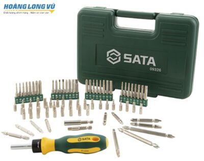 Bộ đầu tuýp 80 chi tiết cần tự động Sata 09326