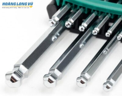 Bộ lục giác bi dài 12 chi tiết (hệ inch) Sata 09102