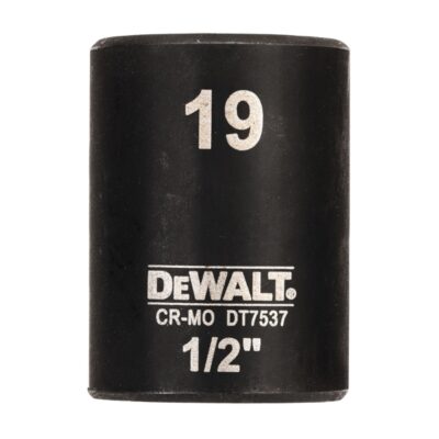 Đầu tuýp ngắn 1/2 inch 19mm Dewalt DT7537-QZ