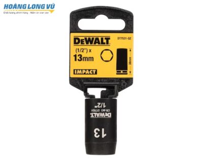 Đầu tuýp (tube) 1/2 inch 13mm Dewalt DT7531-QZ