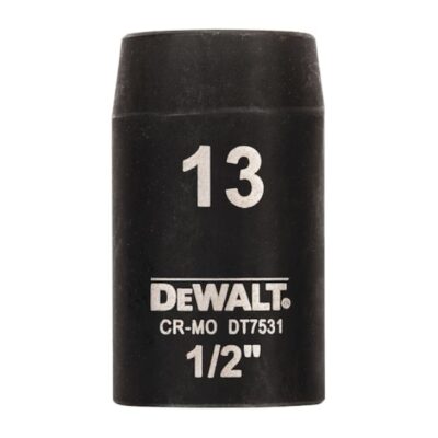Đầu tuýp ngắn 1/2 inch 13mm Dewalt DT7531-QZ