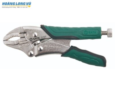 Kìm bấm chết mũi cong 10 inch Sata 71107