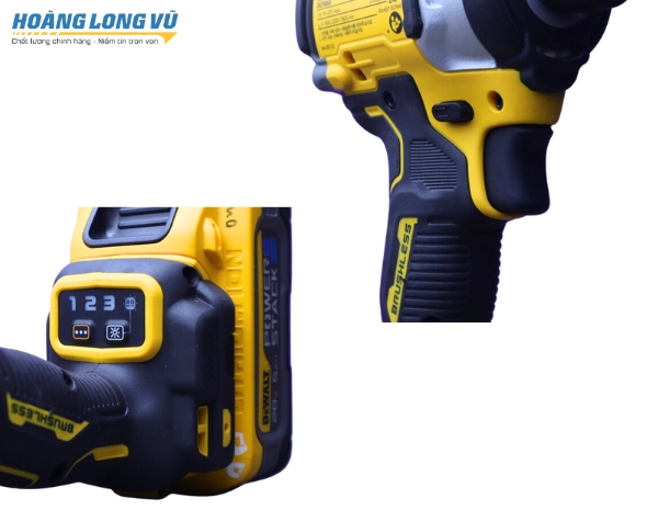 3 cấp tốc độ trên máy vặn vít
