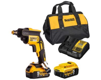 Máy vặn vít thạch cao pin DeWalt DCF620P2 (2 pin 5Ah và sạc)