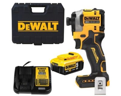 Máy bắt vít pin 20V DeWalt DCF850P1 (1 pin 5Ah và sạc)