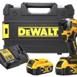 Máy vặn vít DeWalt DCF850P2 dùng pin 20V (2 pin 5Ah và sạc)