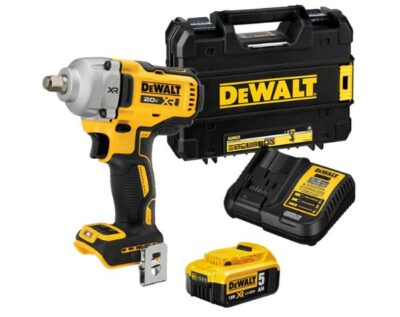 Máy vặn mở bulong 1/2″ DeWalt DCF891P1 (1 pin 5Ah và sạc)