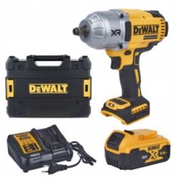 Máy siết vặn bulong 1/2″ dùng pin DeWalt DCF900P1 (1 pin 5Ah và sạc)
