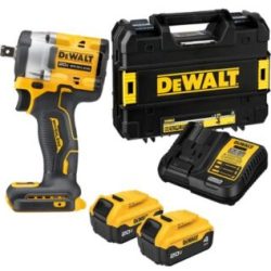 Máy siết mở ốc pin DeWalt DCF921M2 1/2″ (2 pin 4Ah & sạc)