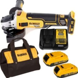 Máy mài góc 125mm pin DeWalt DCG405D2 (2 pin 2Ah và pin)