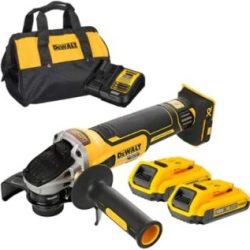Máy mài góc 100mm pin DeWalt DCG405FD2 (2 pin 2Ah và sạc)