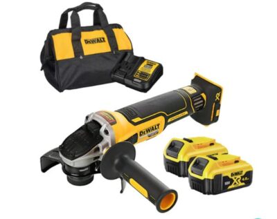 Máy mài góc pin 100mm DeWalt DCG405FM2 (2 pin 4Ah và sạc)