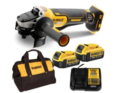 Máy mài góc cầm tay pin DeWalt DCG406M2 (2 pin 4Ah và sạc)