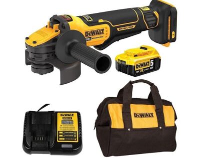 Máy mài góc 100mm pin 20V DeWalt DCG409P1 (pin 5Ah và sạc)
