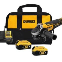 Máy mài góc dùng pin 20V DeWalt DCG413M2 (2 pin 4Ah và sạc)