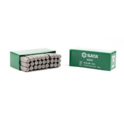 Bộ đóng chữ xuôi 5mm SATA 90807 (27 chi tiết)