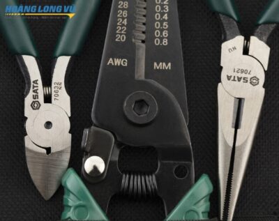 Bộ dụng cụ sửa chữa điện 9 chi tiết SATA 03750