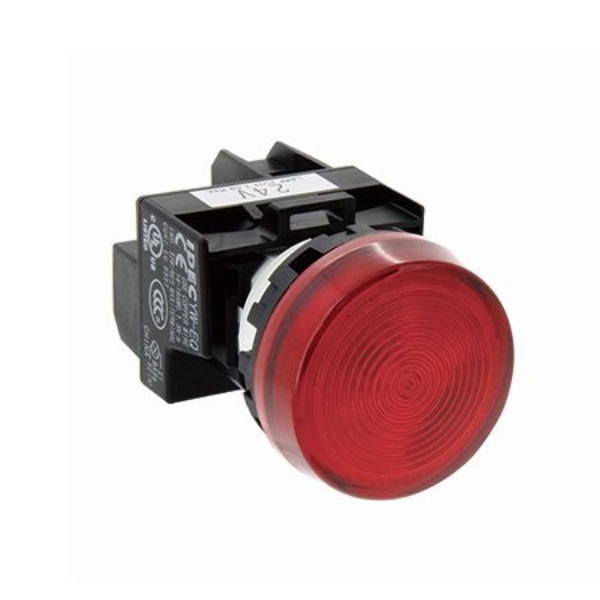 Đèn báo 110V 22mm IDEC YW1P-1EQH