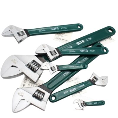 Mỏ lết 4 inch SATA 47248 (tay cầm nhúng kiểu Châu Âu)