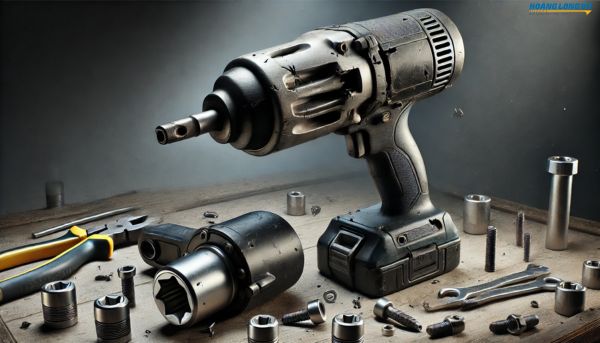Máy xiết bulong bị rung lắc không ổn định