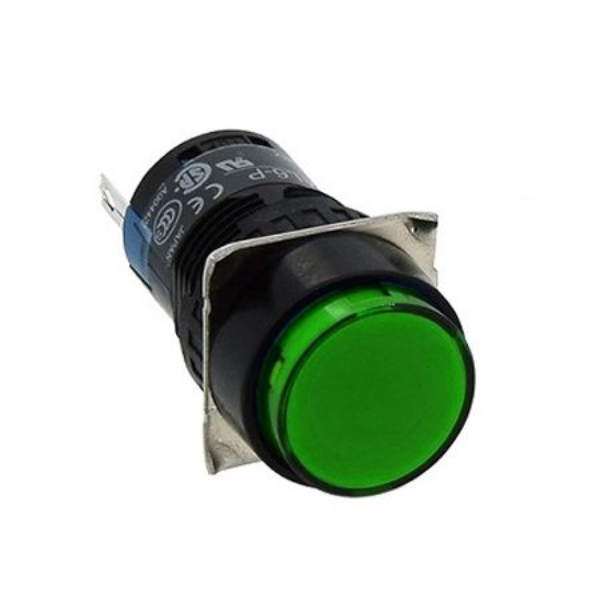 Den-bao-tron-24V-16mm-IDEC-AL6M-P4