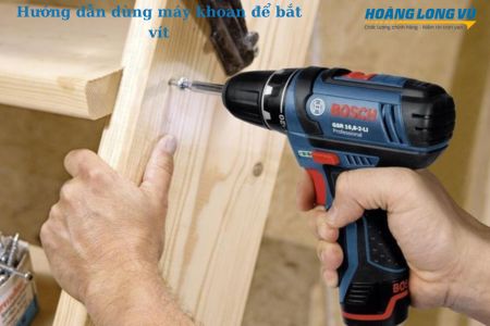 Máy khoan có bắt vít được không? Hướng dẫn cách bắt vít bằng máy khoan