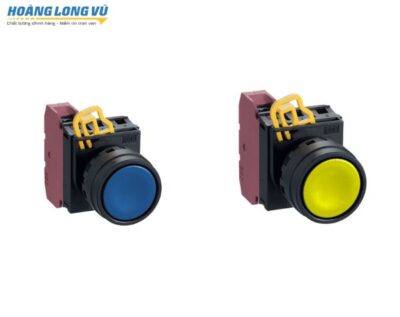 Nut-nhan-giu-1NO1NC-22mm-IDEC-YW1B-A1E11