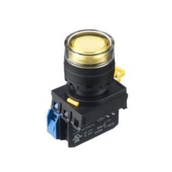 Nút nhấn giữ có đèn 220V 1NO 22mm IDEC YW1L-AF2E10QM3