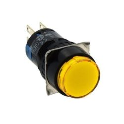 Nút nhấn nhả có đèn 16mm 24V 2NO+2NC IDEC AL6M-M24