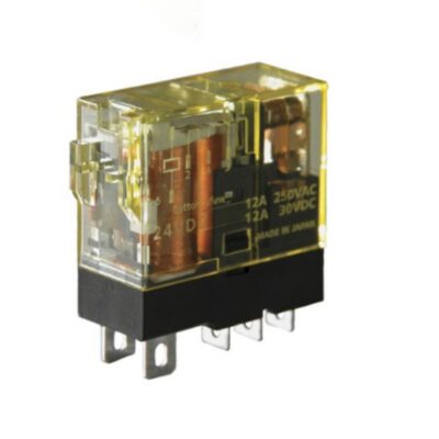 Relay (Rơ le) 5 chân dẹp 24VDC 12A IDEC RJ1S-CL-D24
