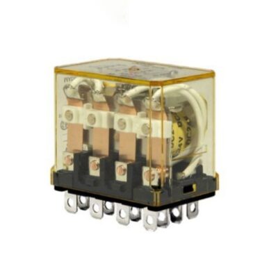 Relay (Rơ le) 14 chân dẹp lớn 24VDC 10A IDEC RH4B-ULDC24