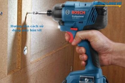 Hướng dẫn cách sử dụng máy bắn vít cầm tay CHUẨN và AN TOÀN