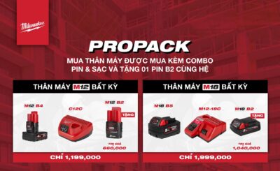 TỔNG HỢP CHƯƠNG TRÌNH KHUYẾN MÃI MILWAUKEE MỚI – CẬP NHẬT THƯỜNG XUYÊN