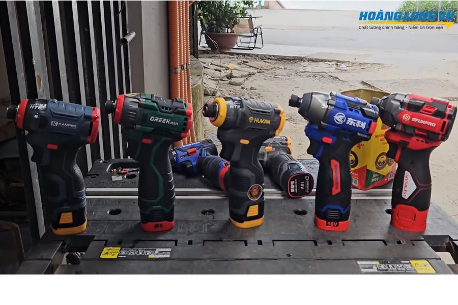 Các hãng máy vặn vít Trung Quốc nổi tiếng