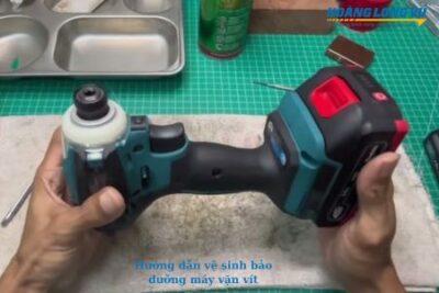 Hướng dẫn bảo dưỡng vệ sinh máy vặn vít và bảo quản ĐÚNG