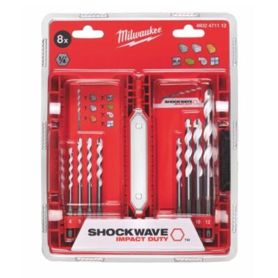 Bộ mũi khoan đa vật liệu Milwaukee 4932471112 – 8 chi tiết
