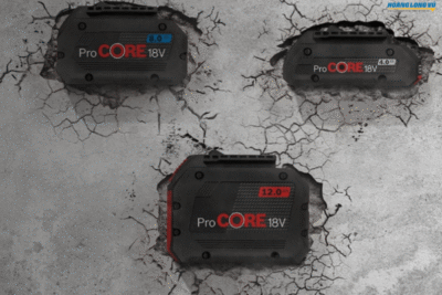 Giải mã pin ProCORE18V – Pin hiệu năng cao của Bosch hiện tại