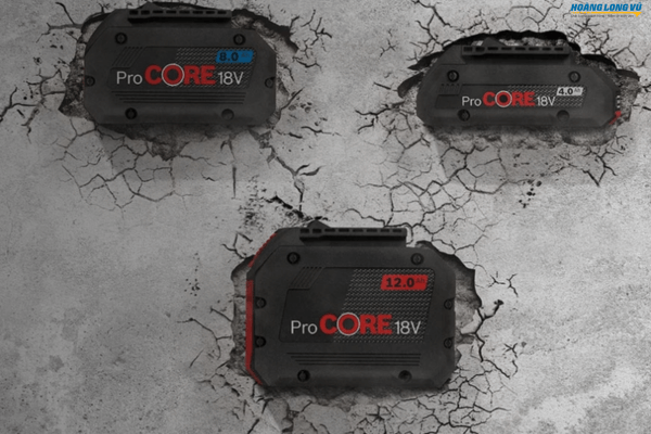 Giải mã pin ProCORE18V – Pin hiệu năng cao của Bosch hiện tại
