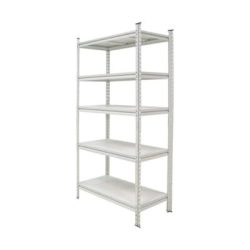 Kệ 5 tầng CSPS 61cm – Kệ ngăn thép VNSV061A5BT2 (màu trắng)