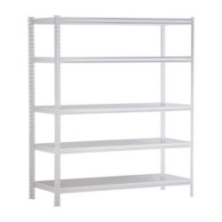 Kệ đa năng 5 tầng 122cm CSPS – Vách ngăn thép VNSV122A5BT2 (màu trắng)