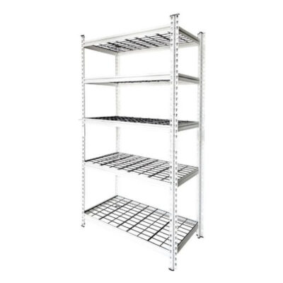 Kệ 5 tầng CSPS 107cm – Kệ vỉ lưới (màu trắng) VNSV107A5BT1