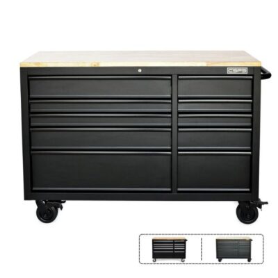 Tủ Dụng Cụ CSPS 10 hộc kéo 132cm – Tay Cầm Đen – VNTC13210BB3M