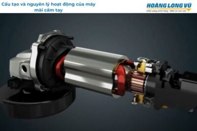 Cấu tạo và nguyên lý hoạt động của máy mài cầm tay