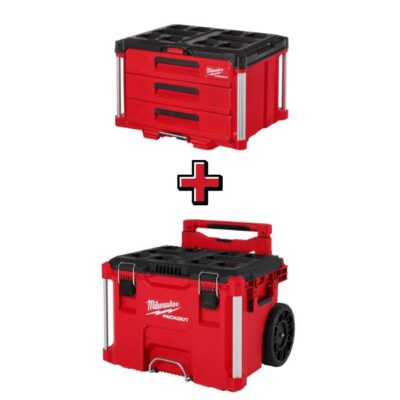Combo 2 thùng dụng cụ Milwaukee 48-22-8427 + 48-22-8443