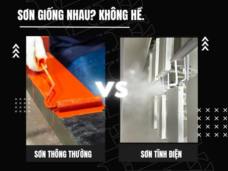 Sơn tĩnh điện tủ CSPS