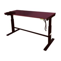 Bàn nâng hạ điện CSPS 168cm mặt gỗ đỏ VNET168XDBB1XR