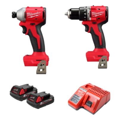Combo khoan pin M18 BLPDRC + máy vặn vít M18 BLIDR (2pin+sạc)